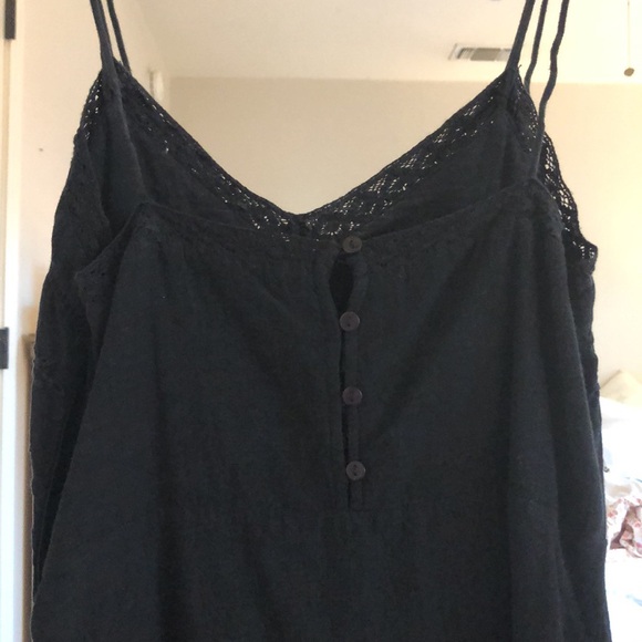 ZARA EMBROIDERED LINEN BLEND MINI DRESS - Picture 4 of 5